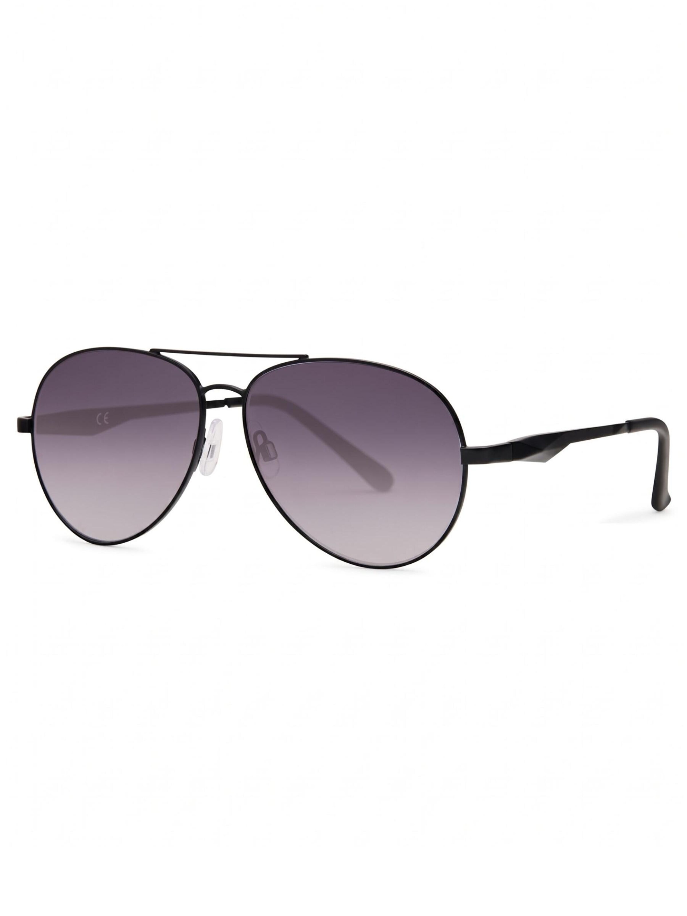 Maxte Sonnenbrille 'Solo-Solis Pilot'‌‌ in Schwarz