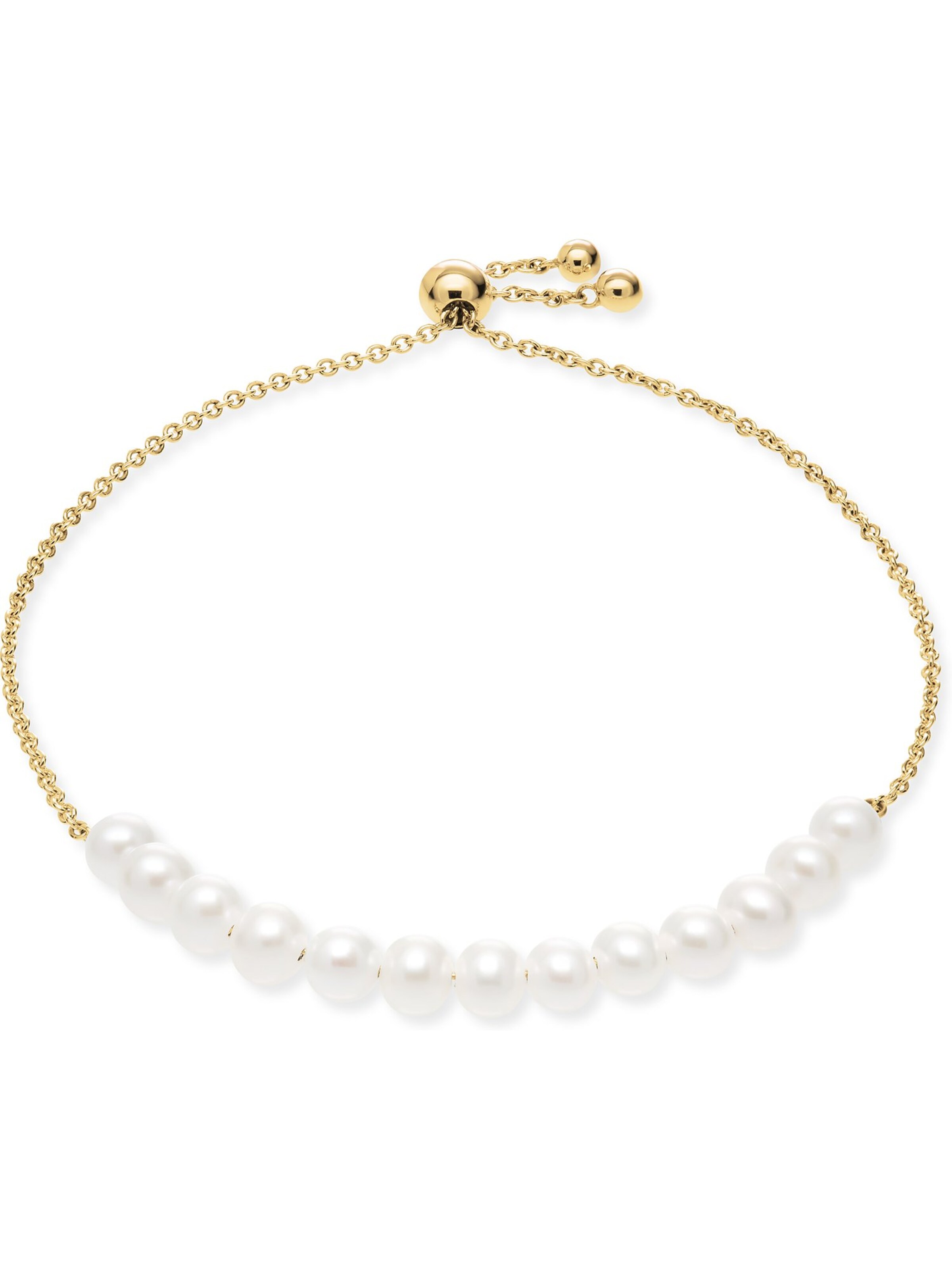 CHRIST Armband in Gelb: Vorderseite