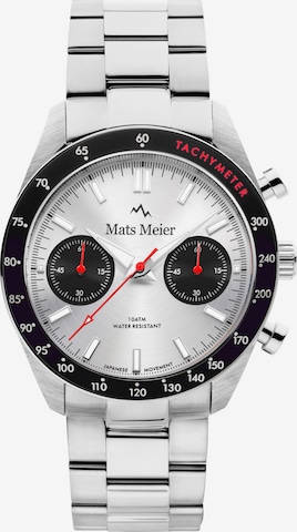 Mats Meier Analog Watch in Silver: front