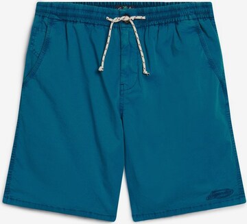 Pantalon 'Walk' Superdry en bleu : devant
