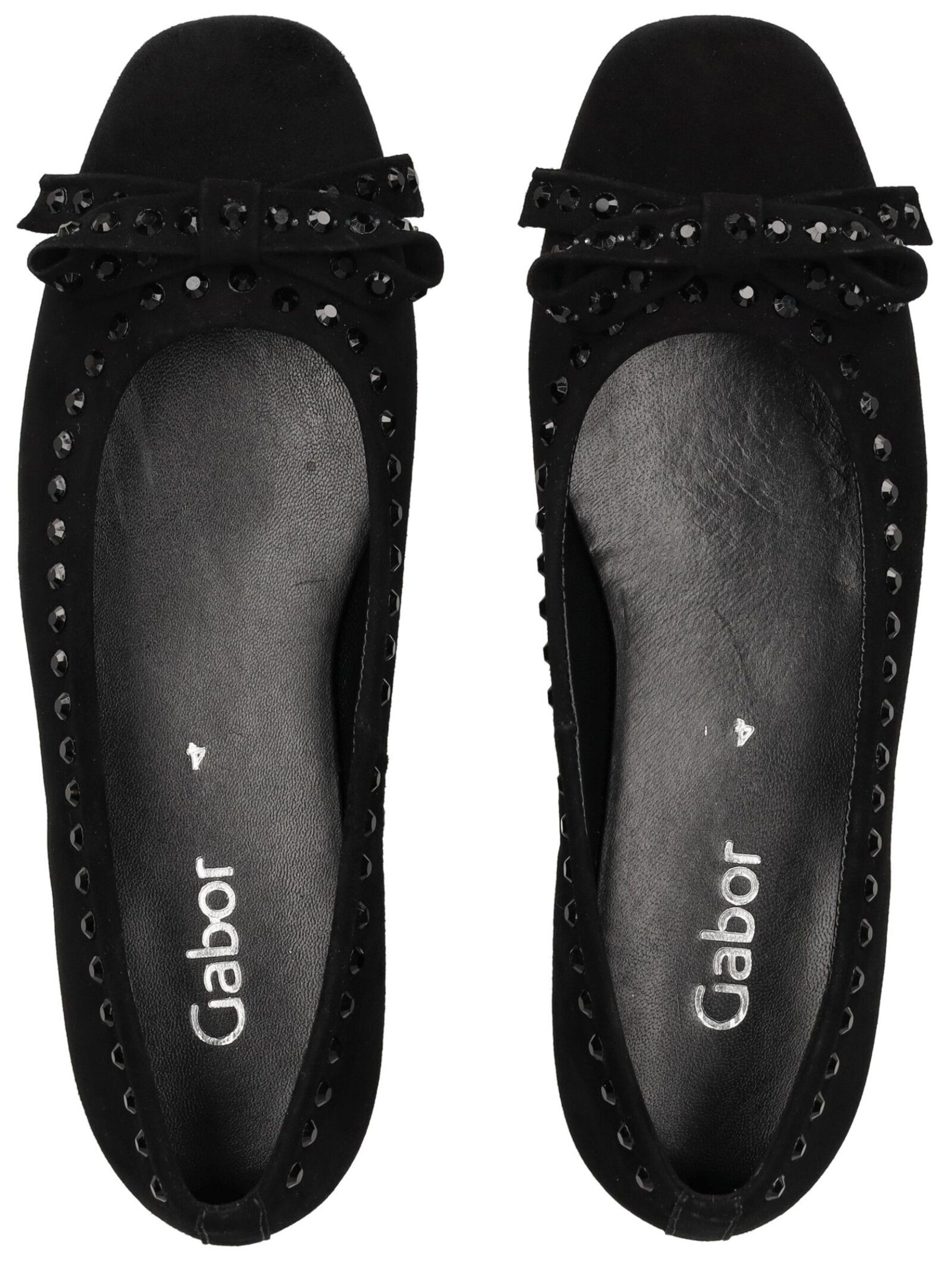 GABOR Ballet Flats in Black