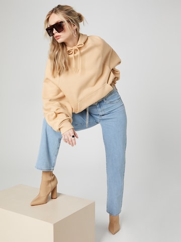 Smiles Sweatshirt 'Finn' - (GOTS) in Beige