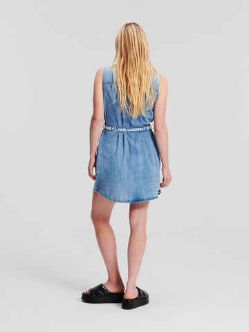 KARL LAGERFELD JEANS Shirt Dress in Blue