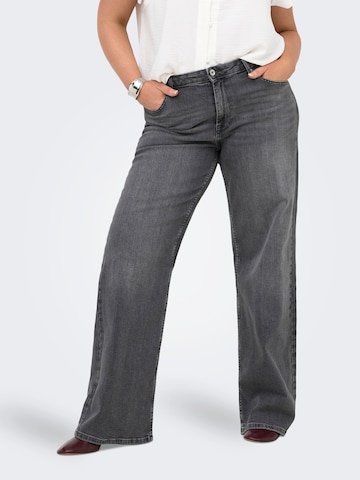 ONLY Carmakoma Loose fit Jeans in Grey: front