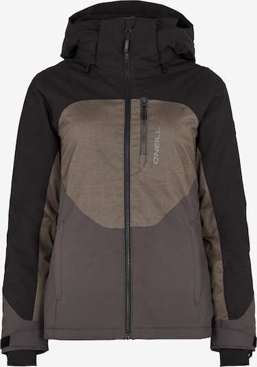 O'NEILL Outdoorová bunda - šedá / šedobéžová / černá, Produkt