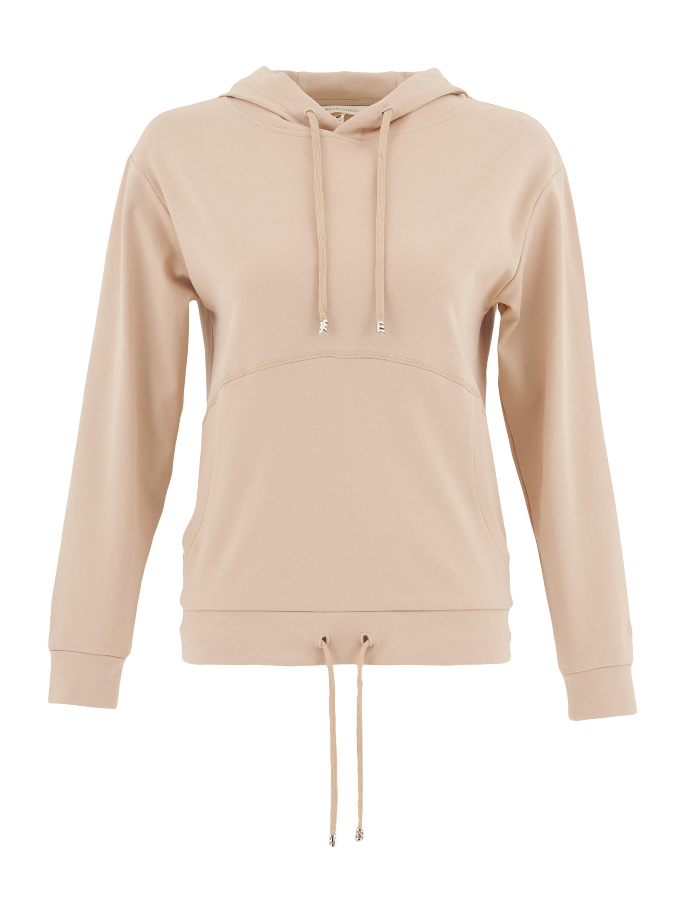Organication Sweatshirt in Beige: Vorderseite
