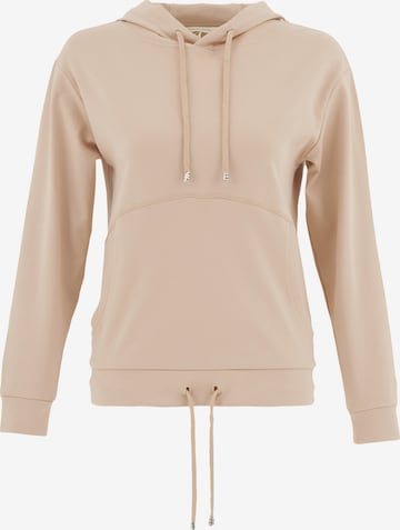 Organication Sweatshirt in Beige: front