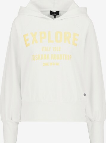 monari Sweatshirt in Wit: voorkant