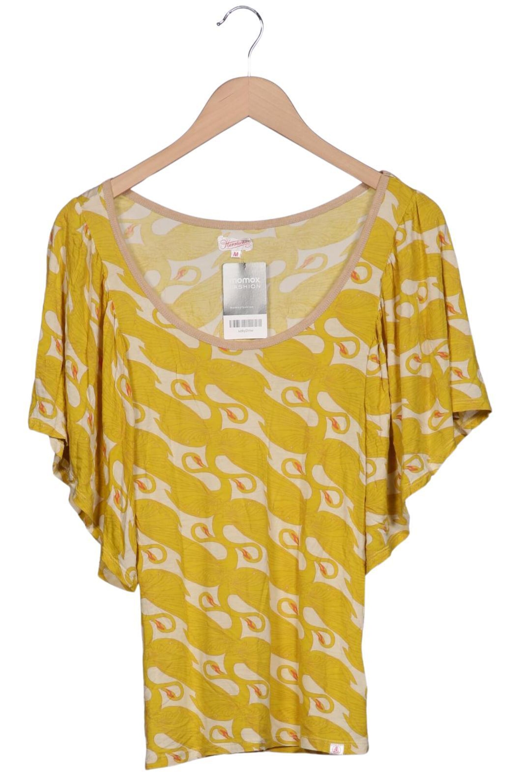 Herrlicher Top & Shirt in M in Yellow: front