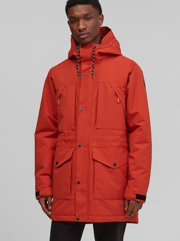 O'NEILL Between-Seasons Parka in Red: front