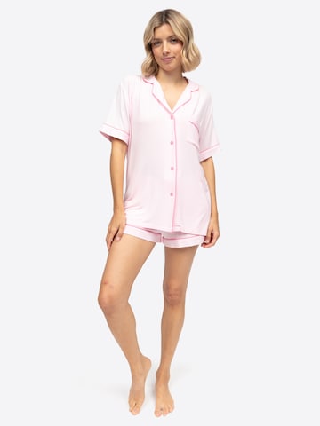 Pyjama 'Francesca' Cyberjammies en rose : devant