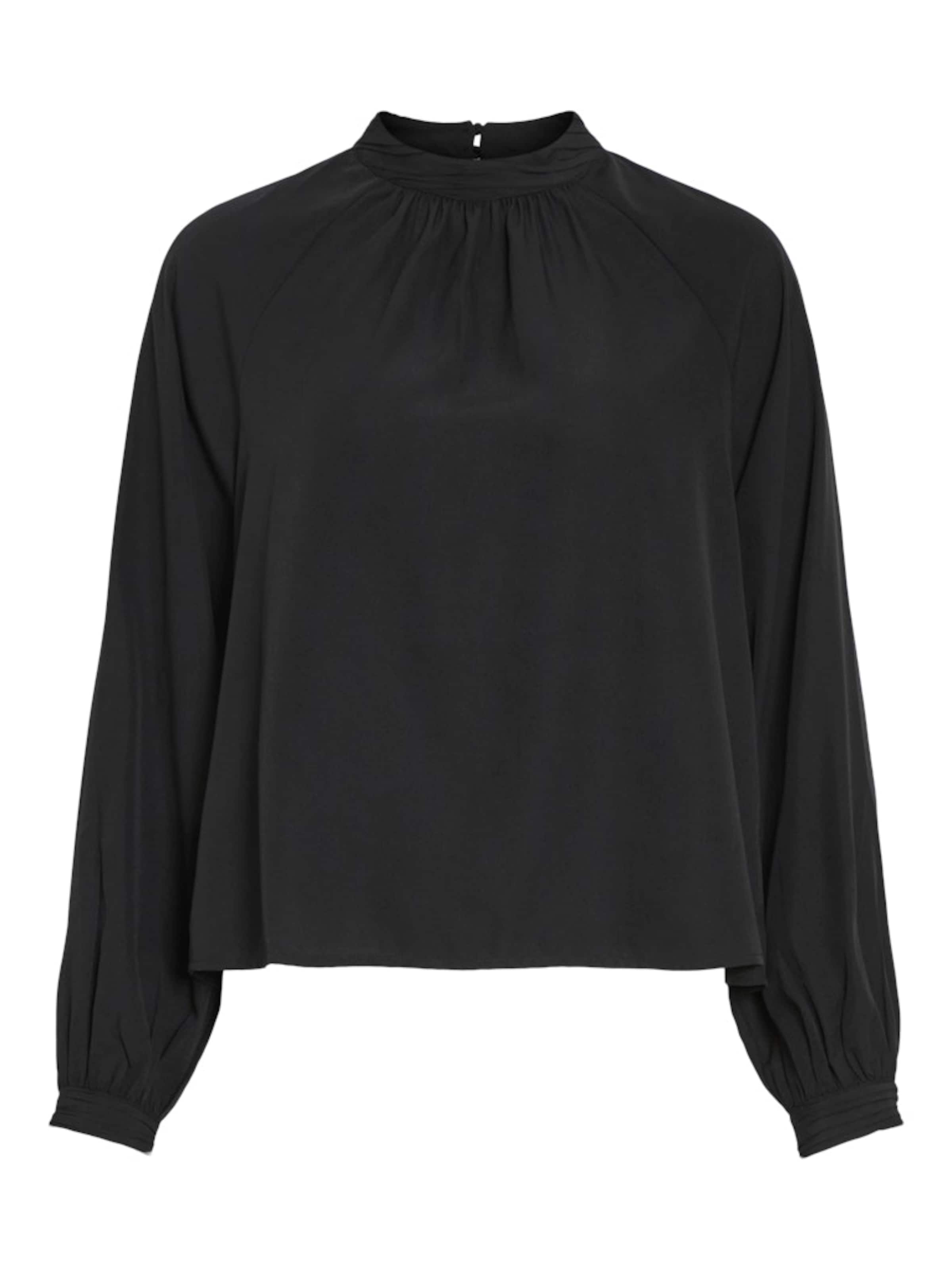 melns VILA Blūze 'Graffy': no priekšpuses