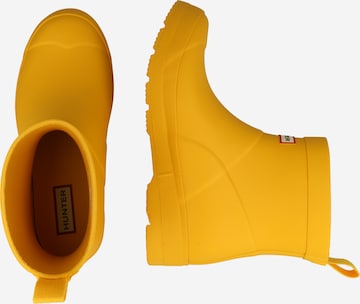 HUNTER Rubber Boots in Yellow