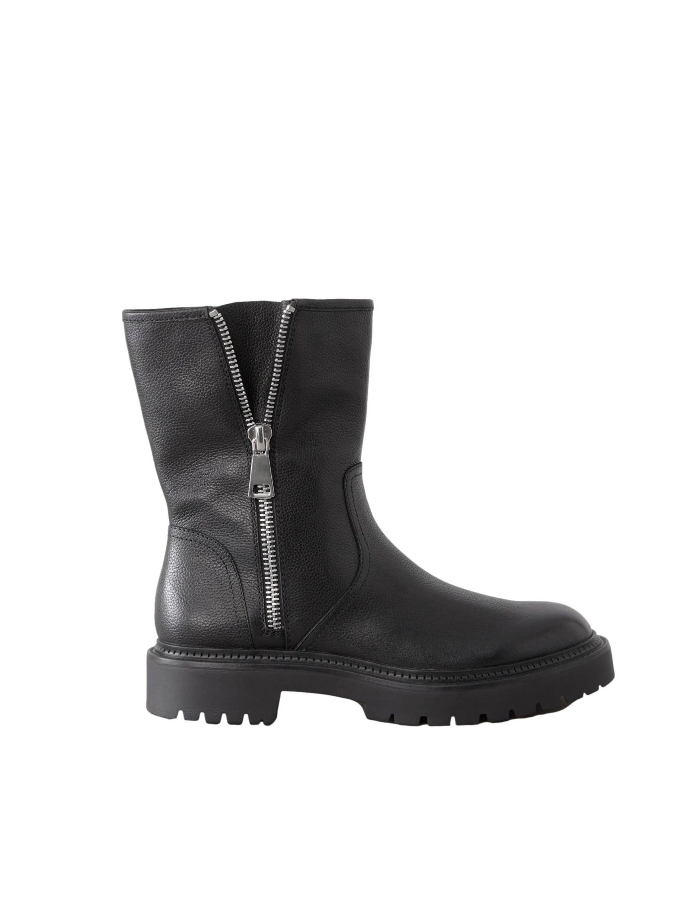 Next Boots in Schwarz