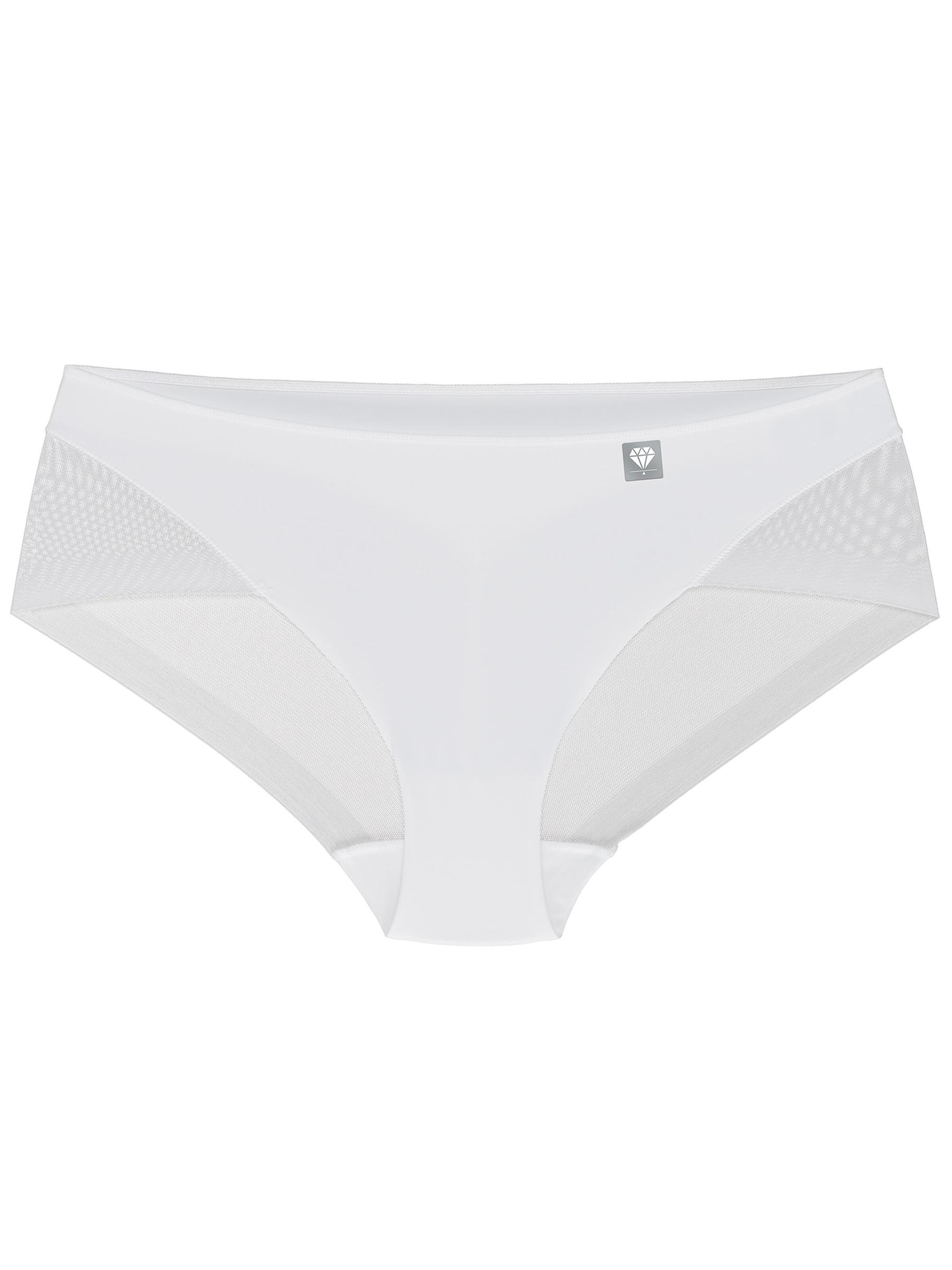 Wolbar Panty 'Diamond 3517' in White: front