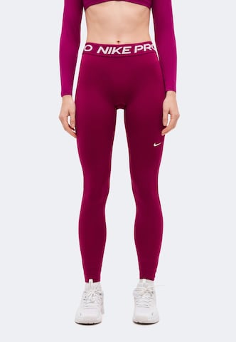 NIKE Skinny Sports trousers 'NP 365' in Purple: front