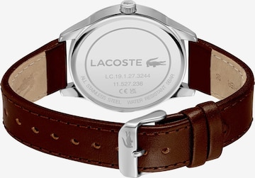 LACOSTE Analogové hodinky – hnědá