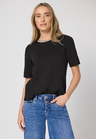 STREET ONE Shirt in Black: front