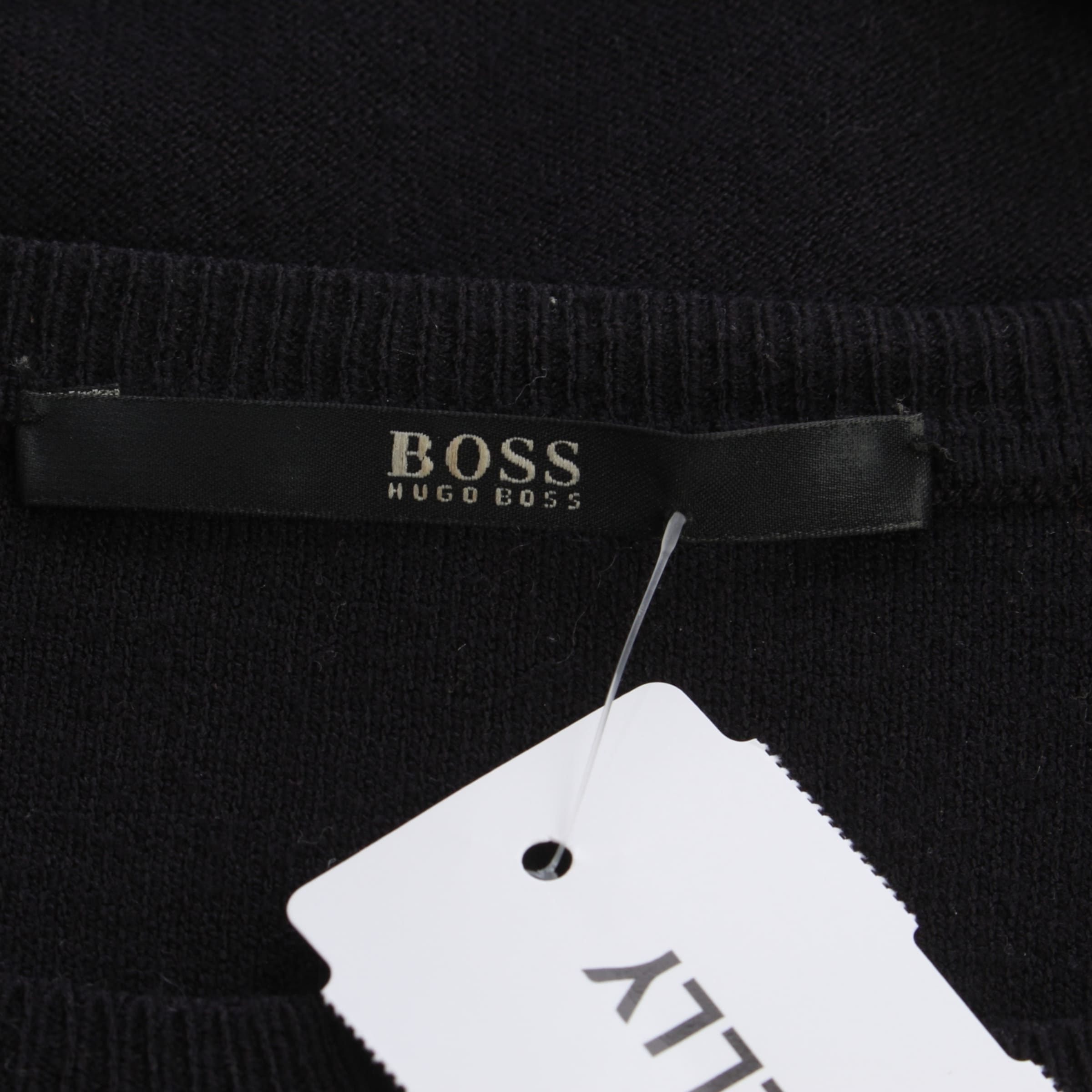 BOSS Pullover / Strickjacke M in Schwarz