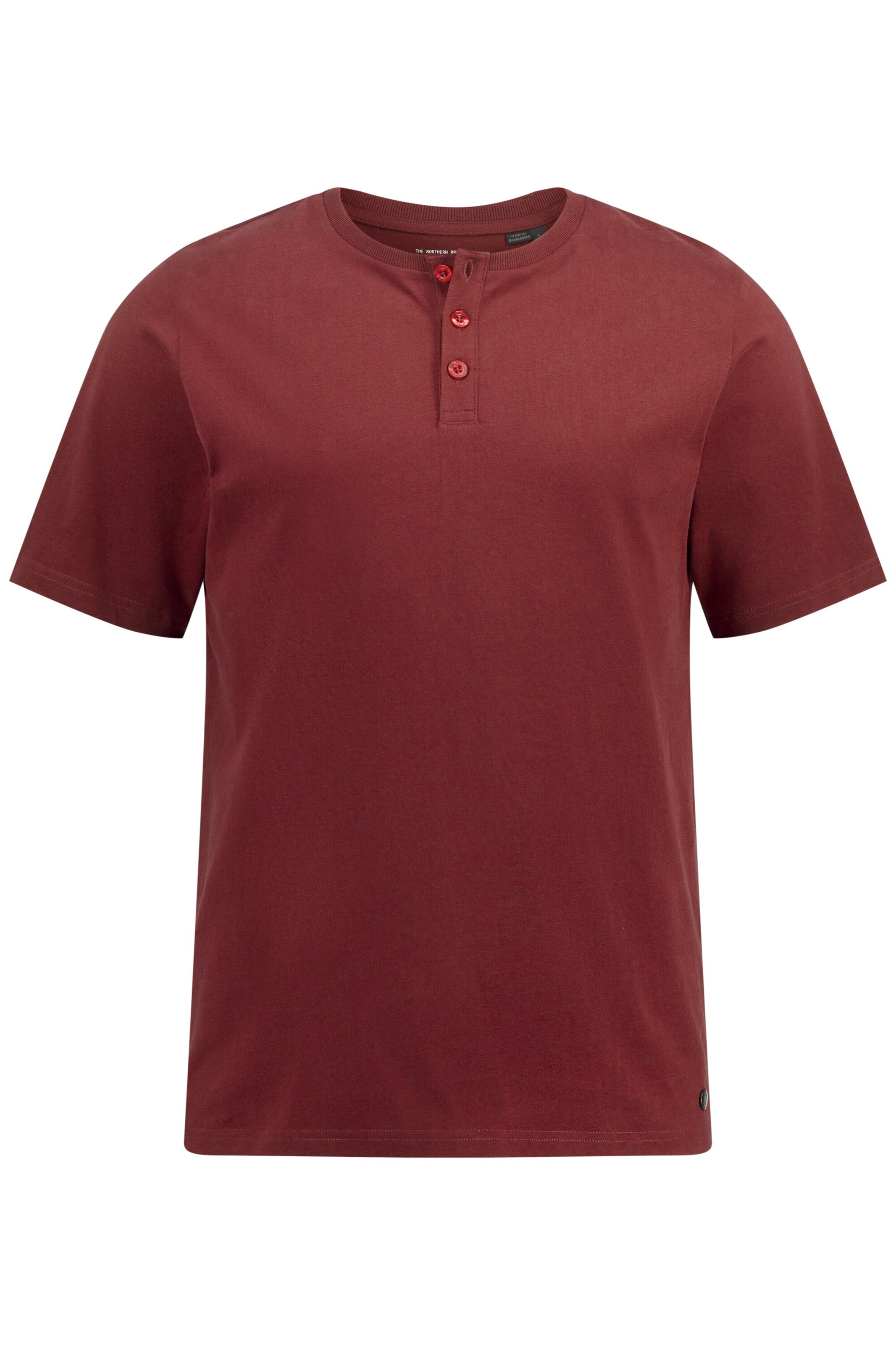 JP1880 Shirt in Rot: Vorderseite