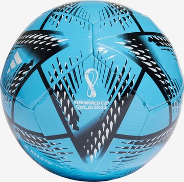 ADIDAS PERFORMANCE Ball 'Al Rihla Club' in Blau: predná strana