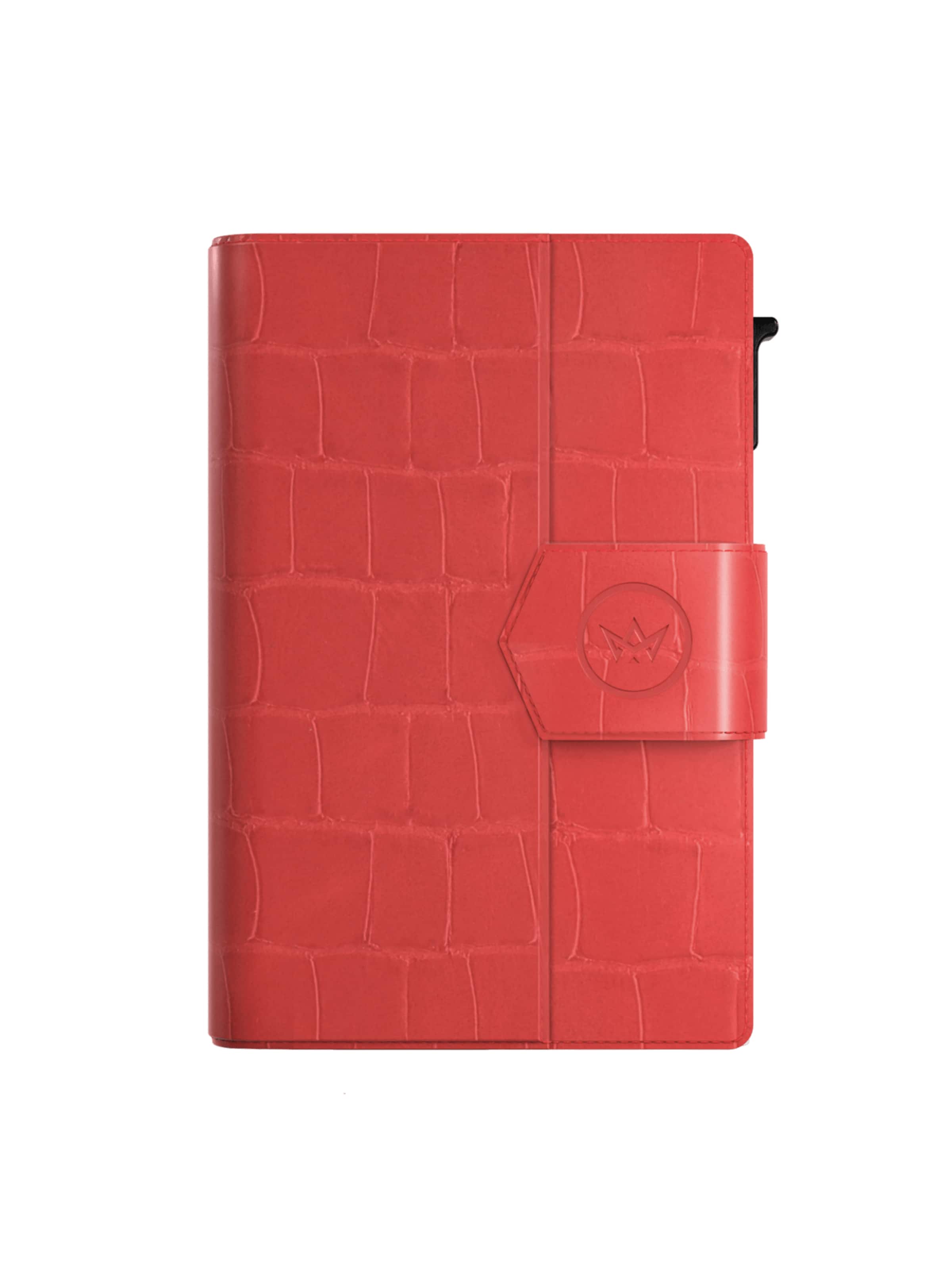 Prowallet Wallet 'Pasjeshouder Plus Croco' in Red
