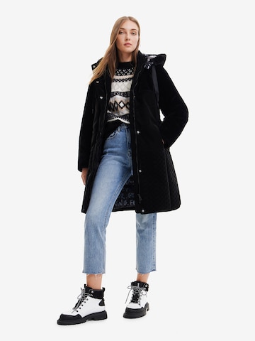 Desigual Between-Seasons Coat 'Sundsvall' in Black