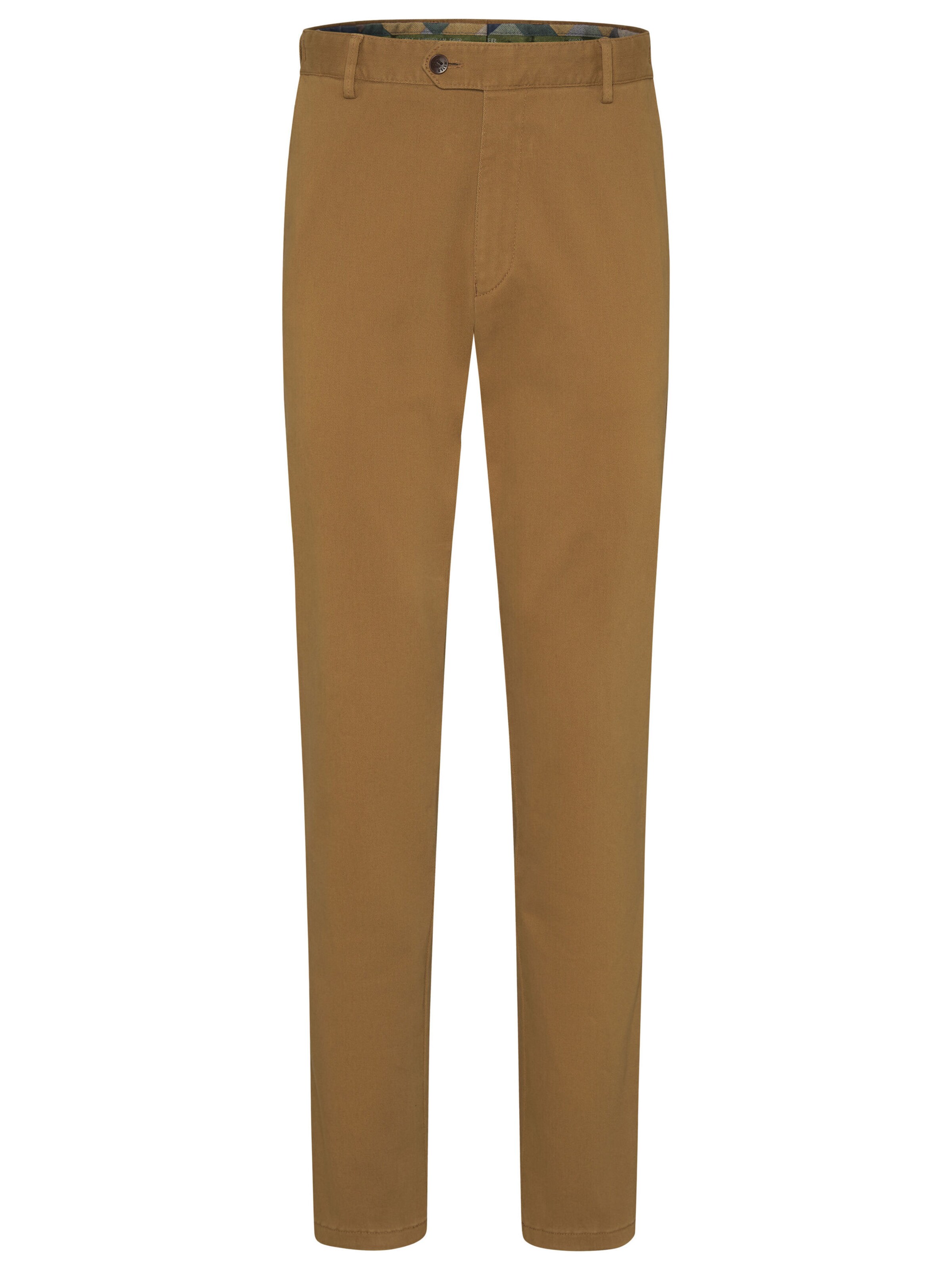MEYER Regular Chino Pants in Orange: front