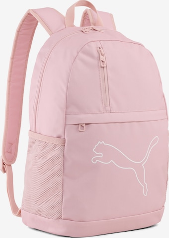 PUMA Backpack 'Plus' in Pink: front