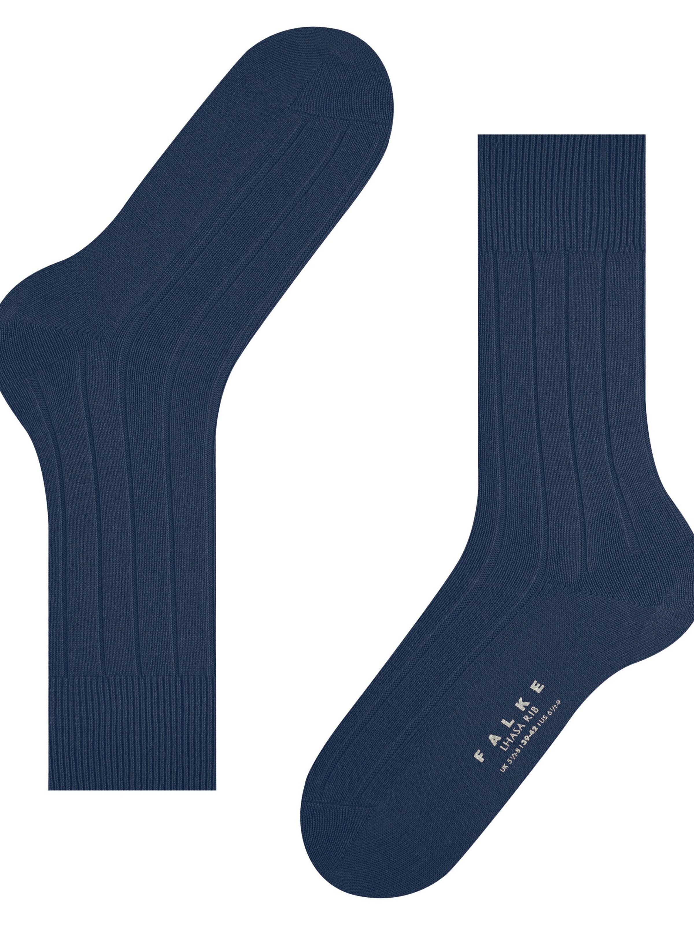 FALKE Socks 'Lhasa Rib' in Blue