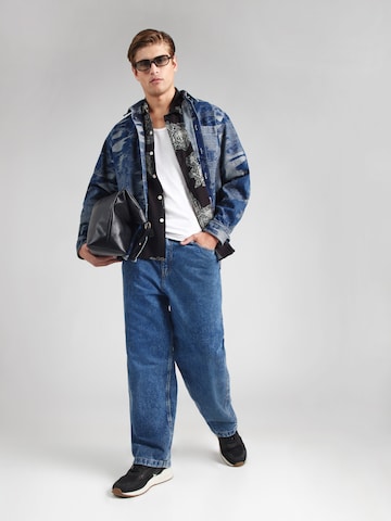 HUGO - Ajuste regular Camisa 'Ebalto' en azul
