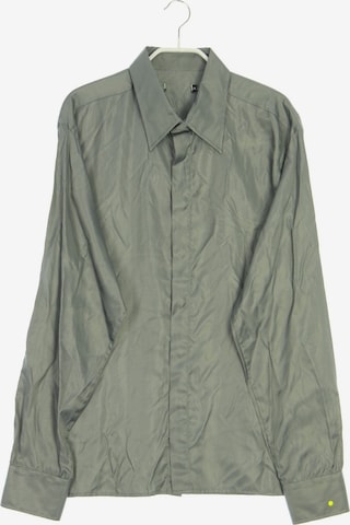 CLOCKHOUSE by C&A Button Up Shirt in M in Grey: front
