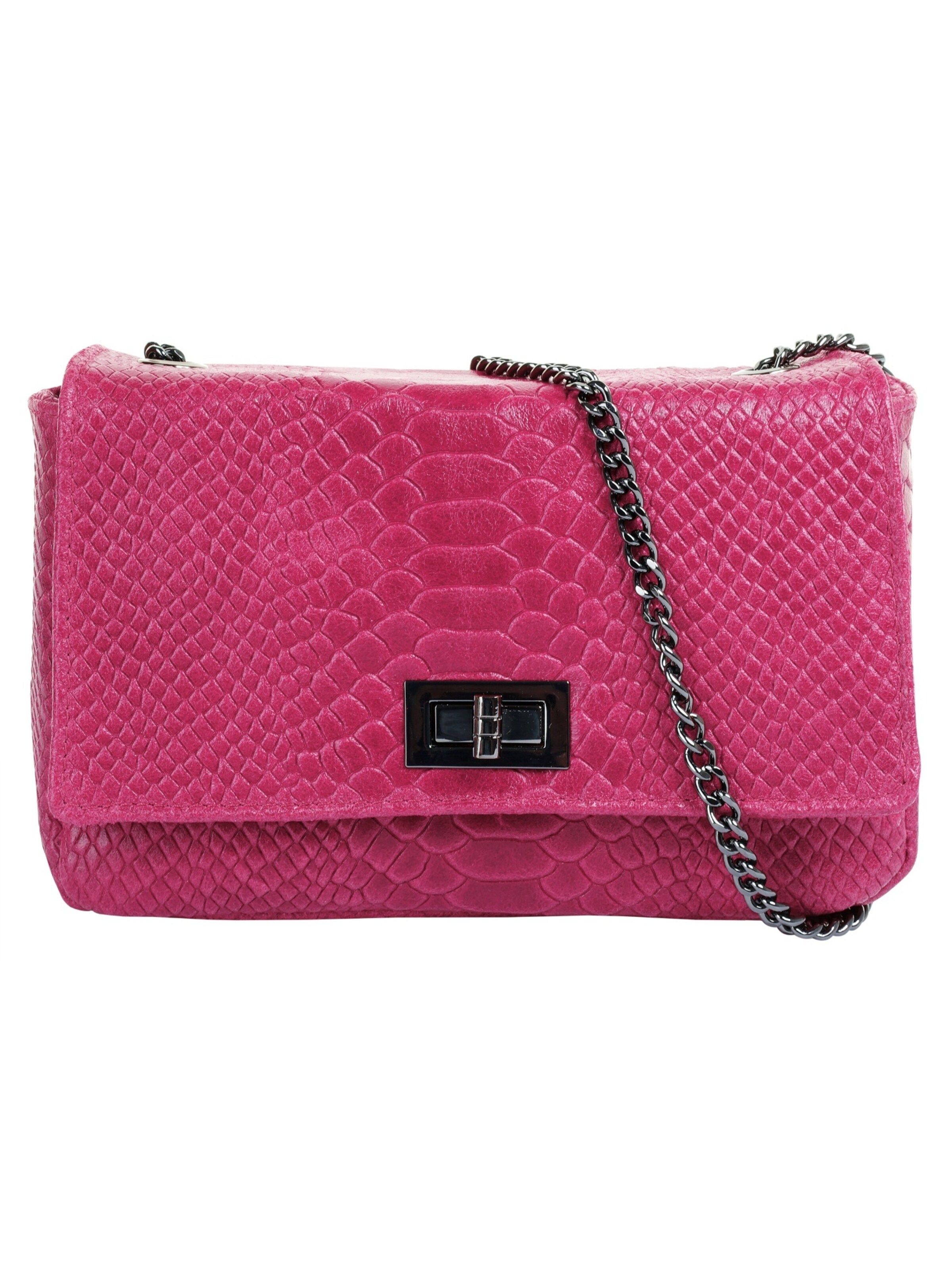 Sac à bandoulière Cluty en rose : devant