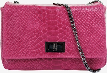 Sac à bandoulière Cluty en rose : devant