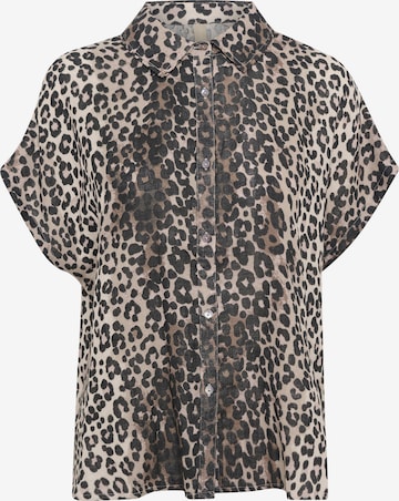 CULTURE Bluse 'Myra' i beige: forside