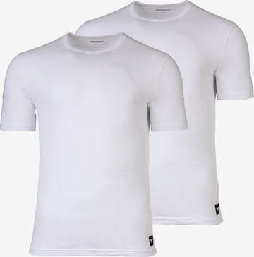 Emporio Armani Koszulka w kolorze biały: przód