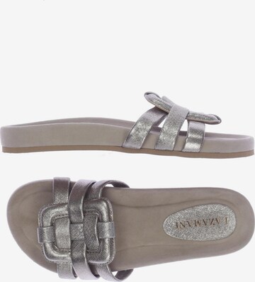 LAZAMANI Sandalen 39 in Grau: predná strana