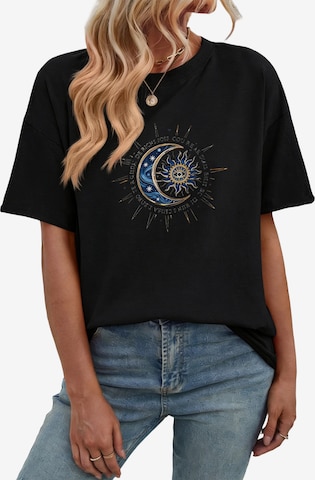 GORHEY Shirt in Schwarz: Vorderseite