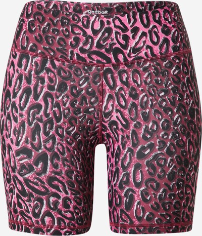 Pantaloni sport Reebok Sport pe roz / rosé / negru, Vizualizare produs