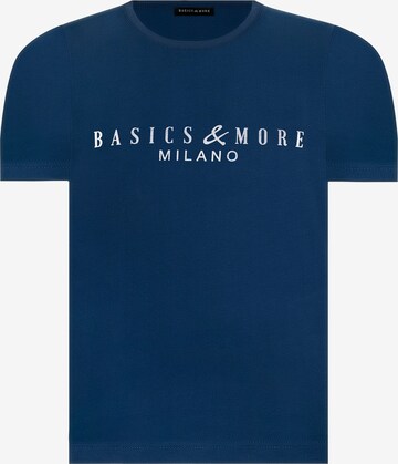 Basics and More Shirt ' Cohen ' in Blue: front
