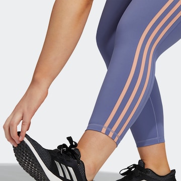 ADIDAS SPORTSWEAR - Skinny Calças de desporto em roxo