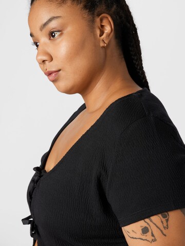 Cotton On Curve Shirt in Black