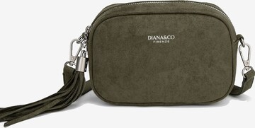 Borsa a tracolla di Diana&Co. in verde: frontale