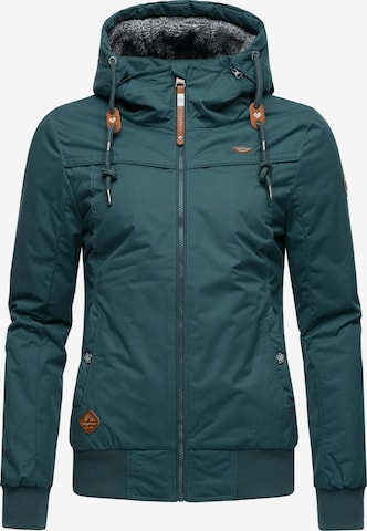 Giacca funzionale 'Jotty' di Ragwear in verde: frontale