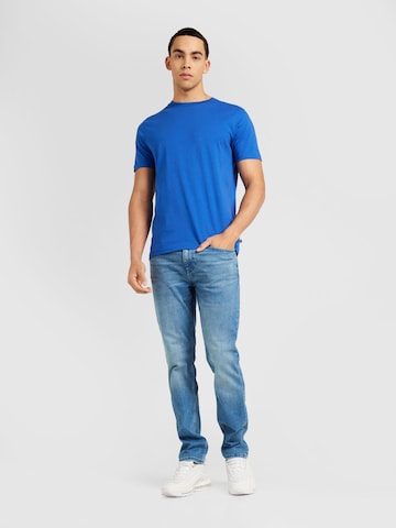 T-Shirt QS en bleu