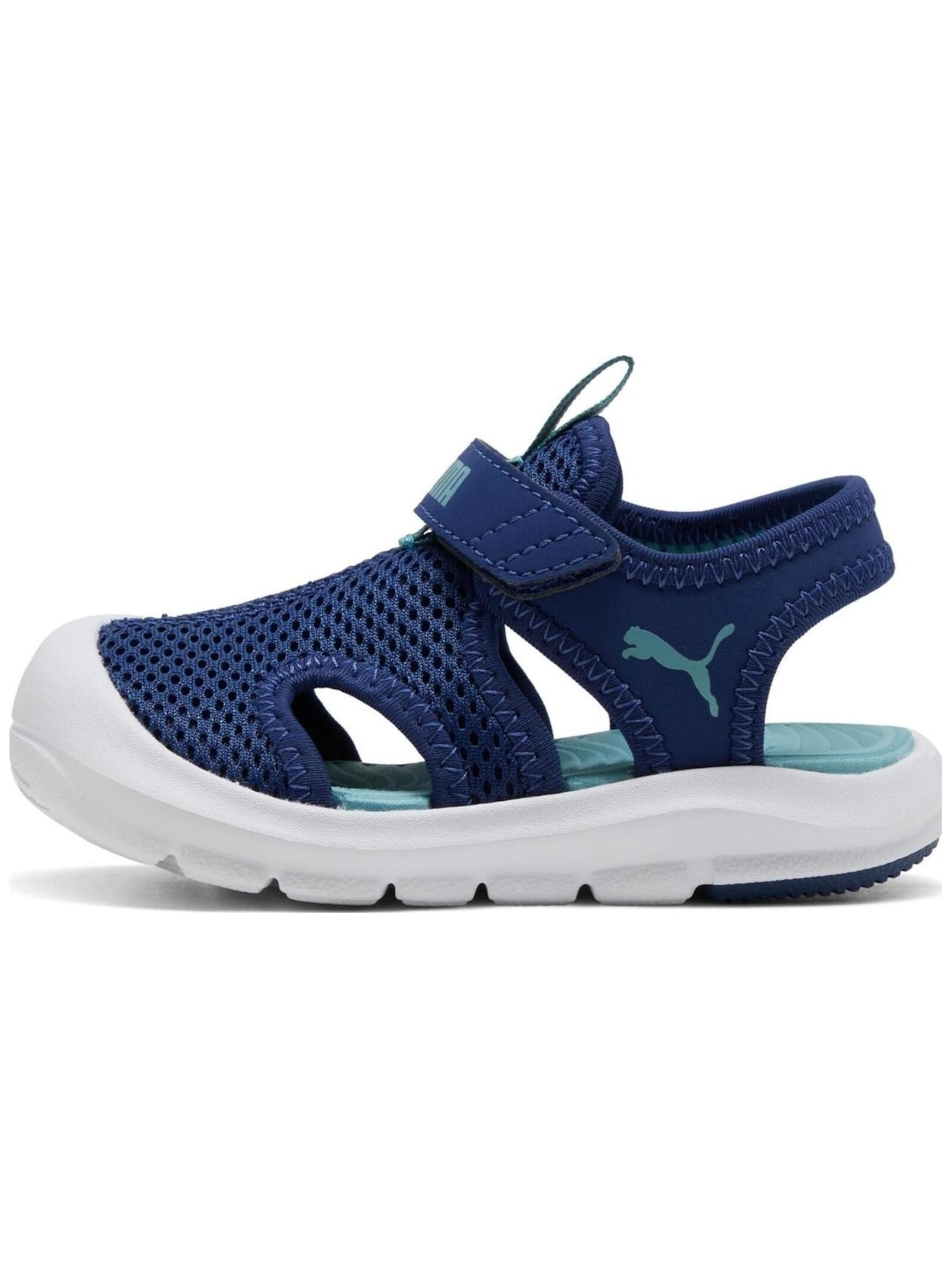 PUMA - Calzado deportivo 'Puma Fun Racer Sandal Mesh V Inf' en azul: frente
