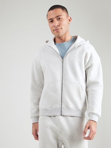 HOLLISTER Ζακέτα φούτερ σε γκρι: μπροστά