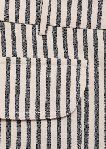 MANGO Wide Leg Hose 'Valerie' in Beige
