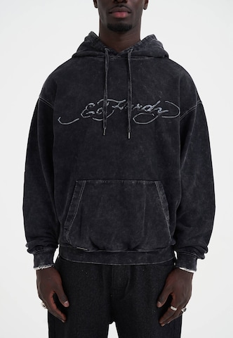 Pull-over 'California Tour' Ed Hardy en noir