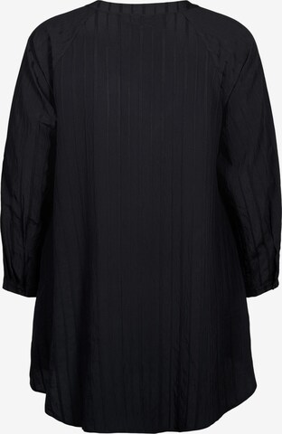 Zizzi - Vestido camisero 'SILLE' en negro